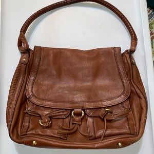 Antonio Melani, brown leather, excellent condition, magnetic clasps 11x8x4